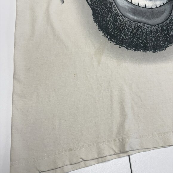 Vintage Mac Dre Rap Tee T Shirt Mens 4XL Tall White All Over Print Big Head Y2K - Picture 6 of 16